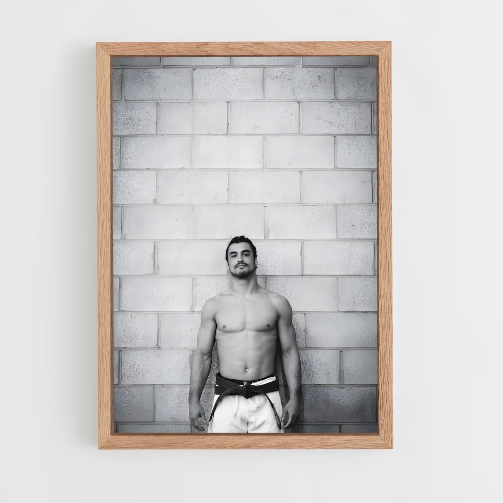 Poster Rickson de gracie – affiche Jiu-jitsu brésilien (vue 4)